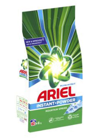 Ariel - Instant Powder detergent Mountain spring 6kg