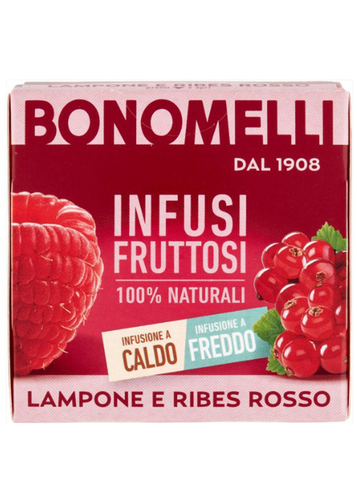 Bonomelli tea raspberry and red currant 24g