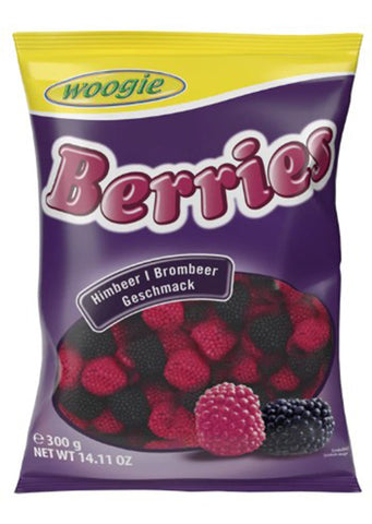 Woogie Fruit gum berries selection 300g