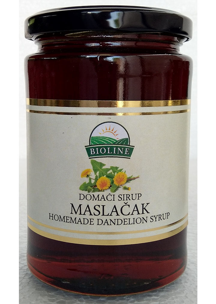 Bioline - Homemade dandelion syrup 410g