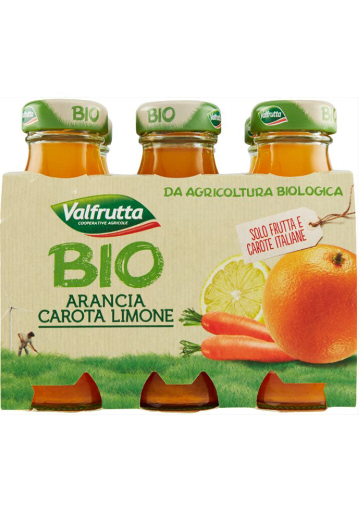 Valfrutta Organic ACE mix fruit Juice 125ml x 6pcs (BOX) BB:07/25