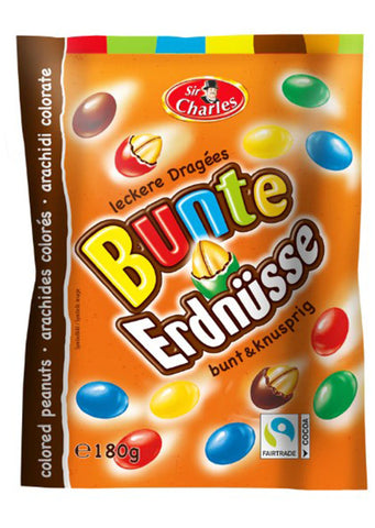 Sir Charles Colorful peanuts in milk chocolate 180g