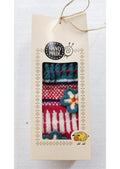 Wool Art SOCKS luxury with a flower 2 (one size)