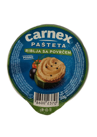 Carnex Fish pate with vegetables (Fasten) 50g