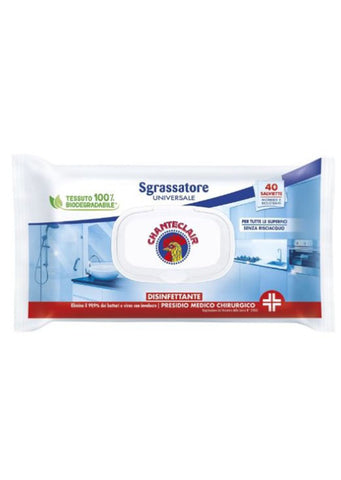 Chante Clair universal degreaser disinfectant wipes