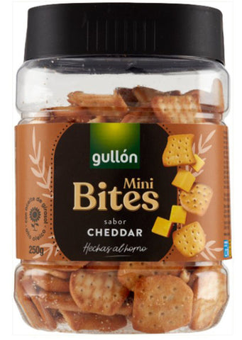 Gullon Mini Cheddar bites 250g