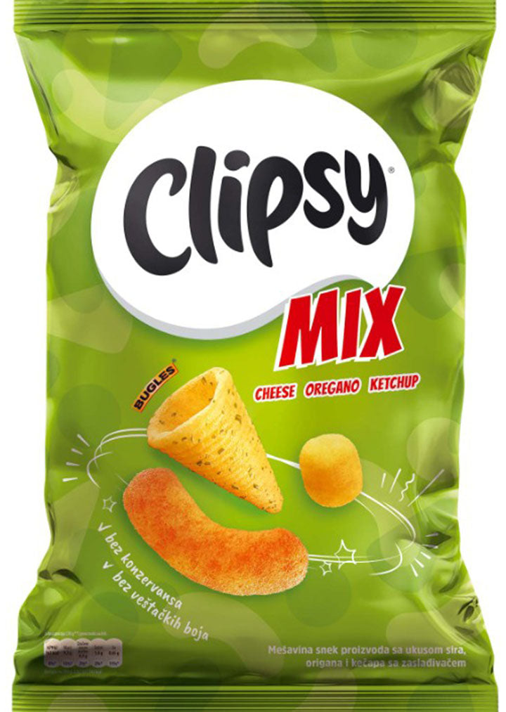 Marbo Clipsy Mix Cheese, oregano & ketchup 150g BB;09/04/2025