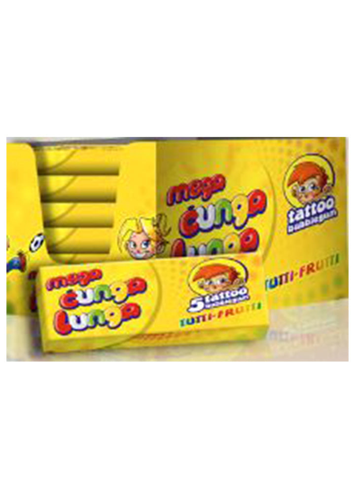 Cunga Lunga tutti frutti chewing gum 5/1
