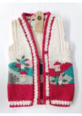 Wool Art Children's knitted vest ONE SIZE