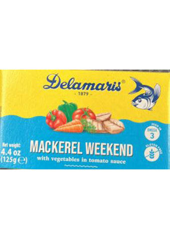 Delamaris Mackerel Salad "Weekend" 125g