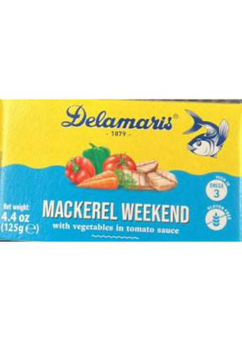 Delamaris Mackerel - Salad "Weekend" 125g