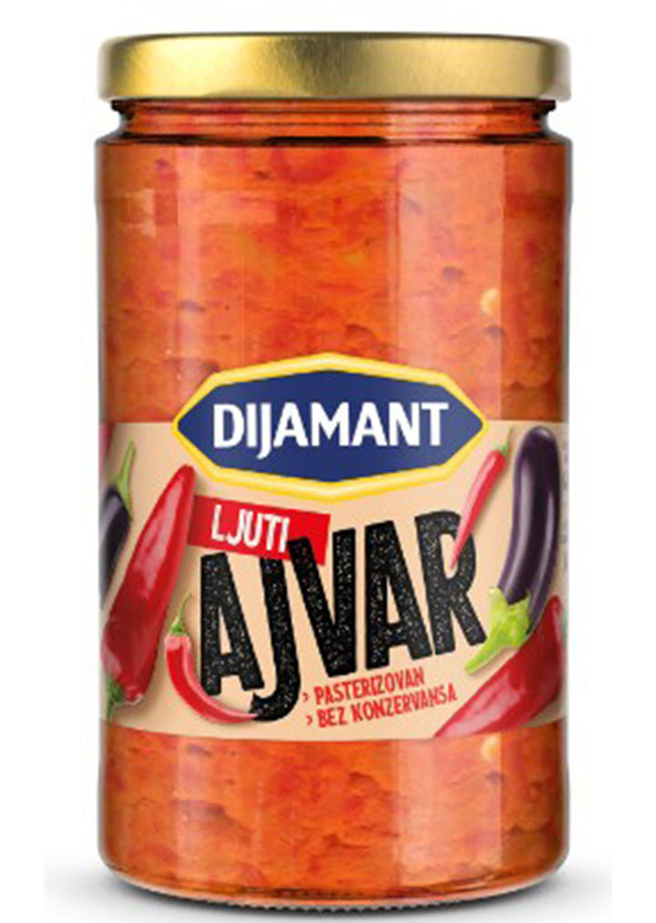 Dijamant Ajvar hot 680g
