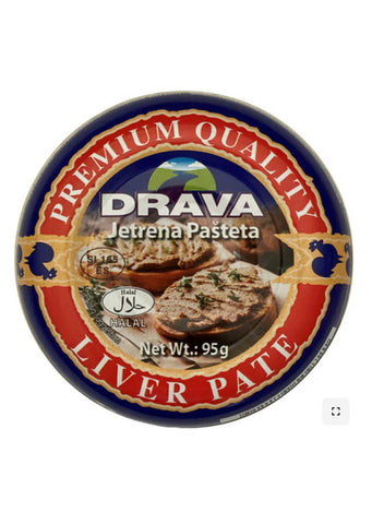 Drava liver pate HALAL 95g