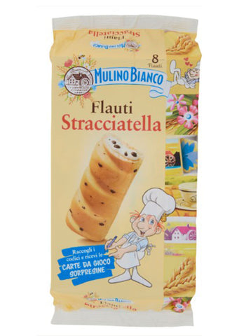 Mulino Bianco Flauti Stracciatella x8 280g