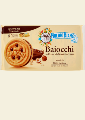 Mulino Bianco Baiocchi Hazelnut Biscuit  336g
