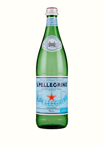 Sanpellegrino Sparkling Natural Mineral water glass 750m