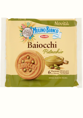 Mulino Bianco Baiocchi Pistachio Biscuit 168g