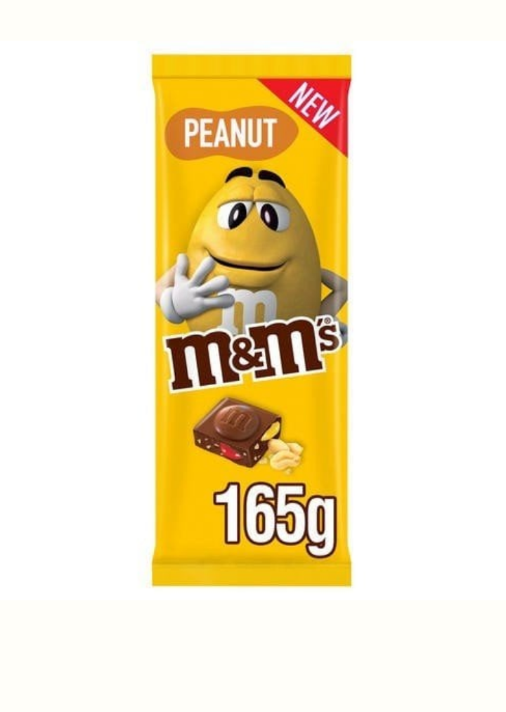 M&M's Peanut Milk Chocolate Bar 165G
