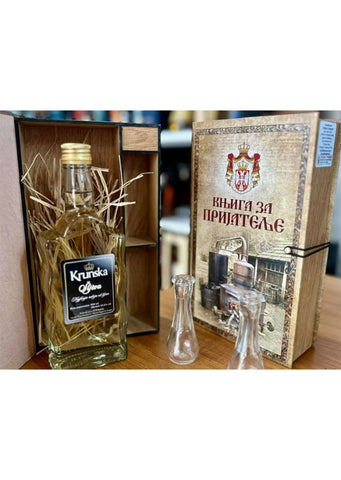 Book for friends Plum brandy 500ml / Knjiga za prijatelje
