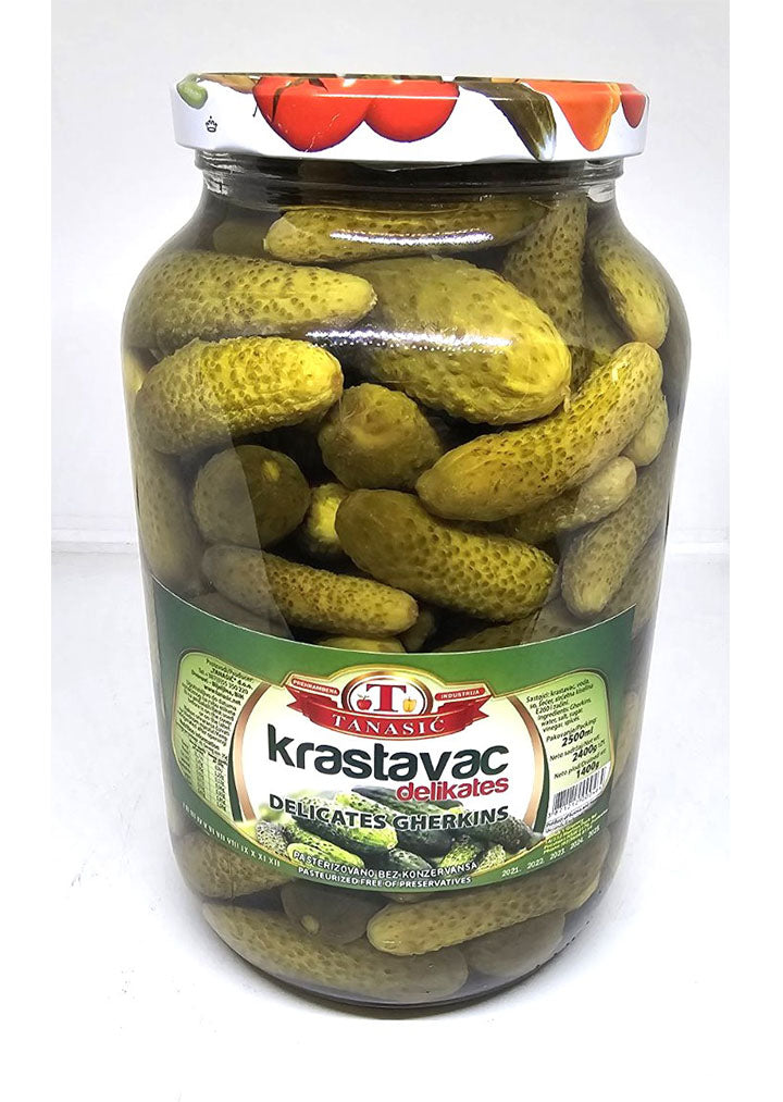 Tanasic Delicates gherkins 2500ml