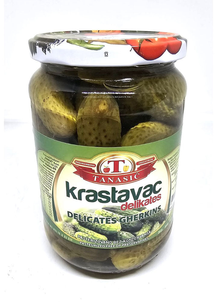 Tanasic Delicates gherkins 720ml