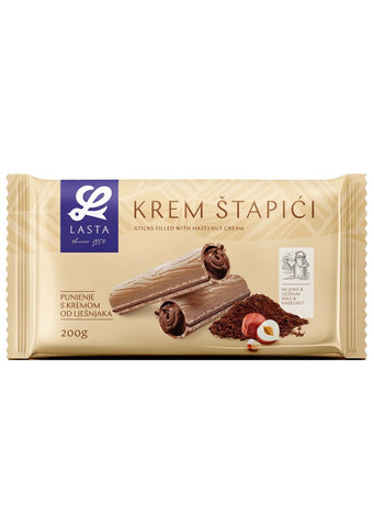 Lasta Hazelnut cream stick 200g
