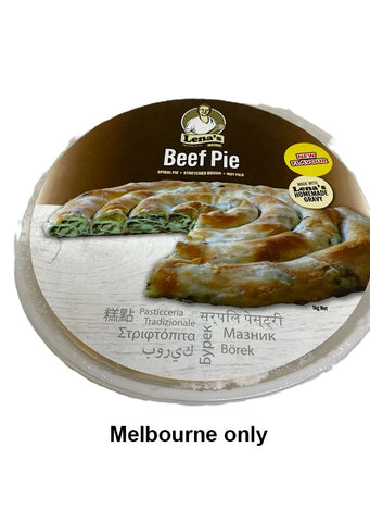 Lena Pastries Beef Pie 1kg