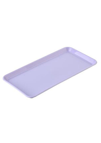 Plastic serving tray 20x30cm Lunea lavender