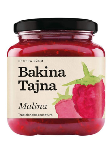 Bakina Tajna Raspberry extra jam 375g