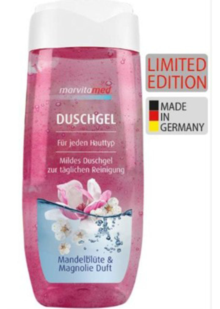 Marvita med shower gel Magnolia & Almond Blossom 300ml