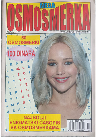 Mega Osmosmerka br.43