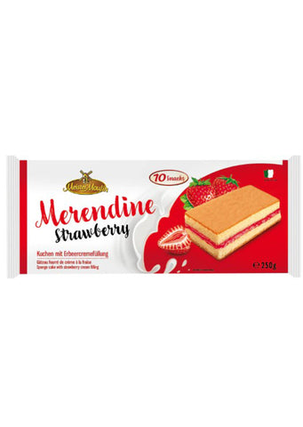 Meister Moulin Biscuit snack with strawberry cream 250g