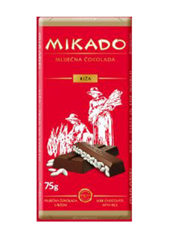 Zvecevo - Mikado chocolate with rice 75g