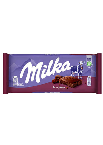 Milka Chocolate Extra Cocoa 100g