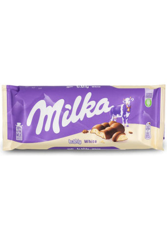 Milka Chocolate Bubbly White 100g