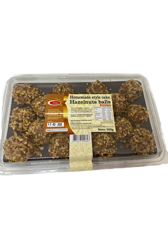 Homemade cake Hazelnut balls FASTEN 500g