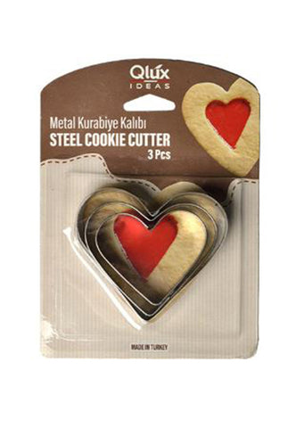 Trioplast Heart cookie cutter 3pcs