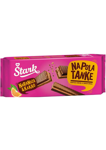 Soko Stark wafers cocoa and orange 130g