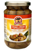 Don Fernando Green olives stuffed with paprika paste 350g