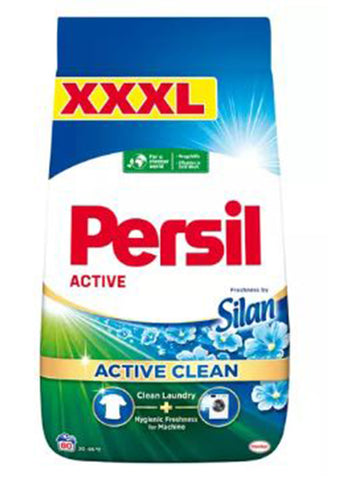 Persil Powder detergent Active clean with Silan 7.2kg