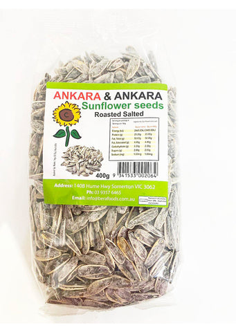 Ankara & Ankara - Roasted Salted sunflower seeds 400g