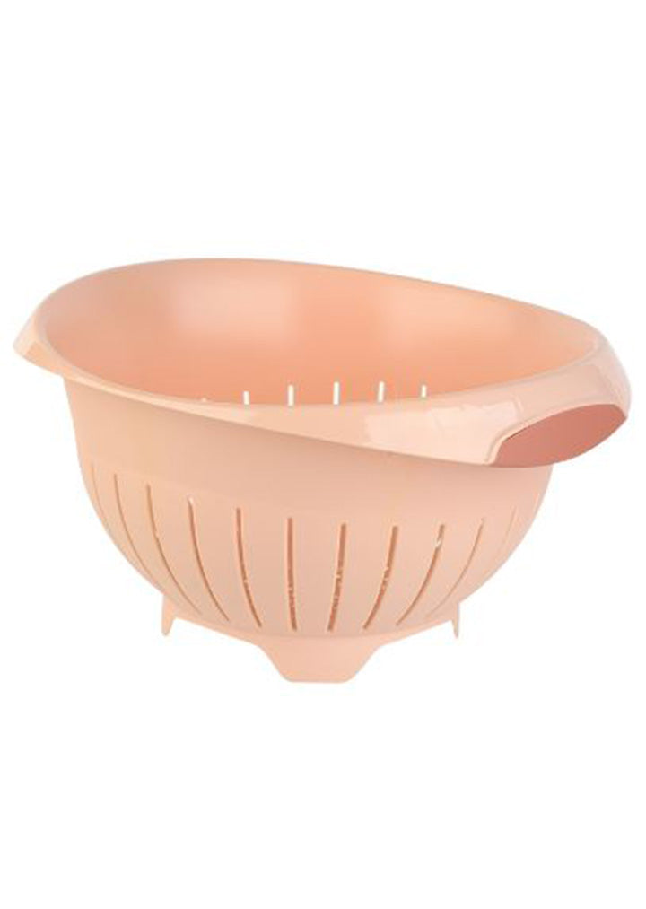 Plastic colander 30,5x40xH15,5cm Sferis / Peach