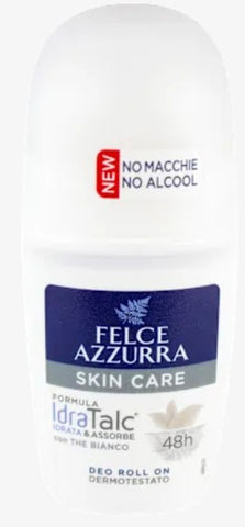 Felce Azzurra skin care roll-on deodorant 50ml