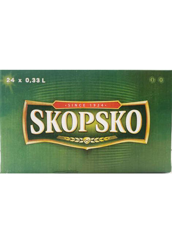 Skopsko Beer 0.33L x 24pcs (BOX)