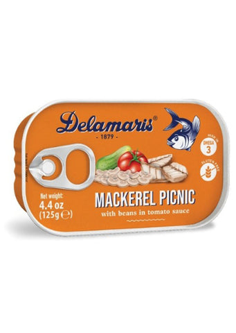 Delamaris Mackerel salad Picnic 125g