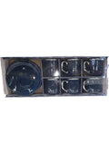 Sigma Porcelain coffee set 6/1 Dark blue