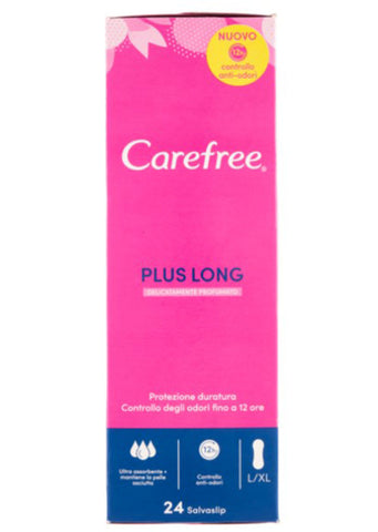 Carefree Pantyliners Plus long x24