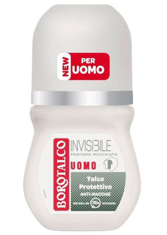 Borotalco Roll on deodorant musky Invisible MAN 50ml