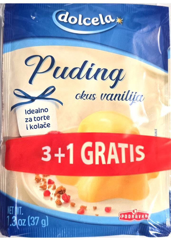 Podravka  Dolcela Vanilla pudding 3+1 160g BB:27/03/2025