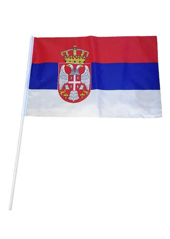 Flag Serbia. 44 x 30cm